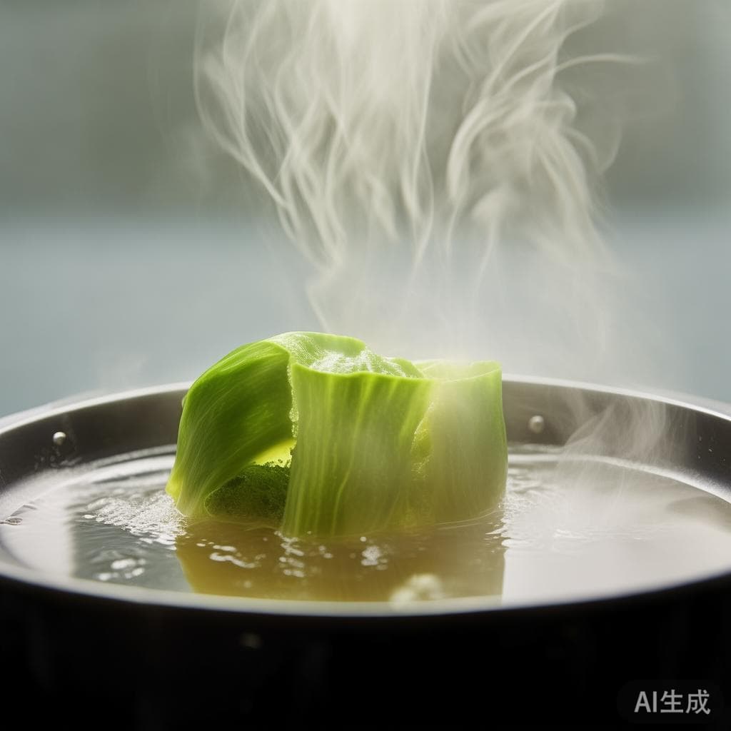 为什么青菜一下锅就变黄了?