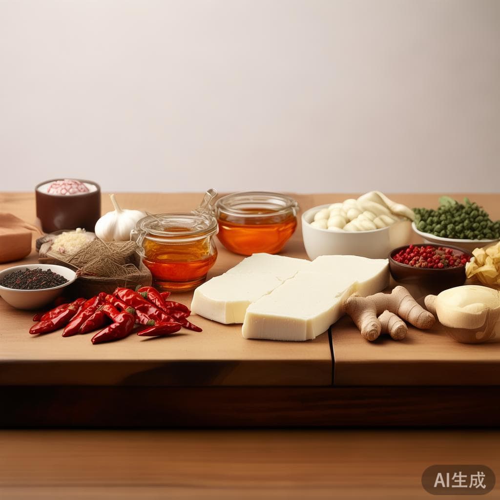 做麻婆豆腐的关键调料,一张表全说清