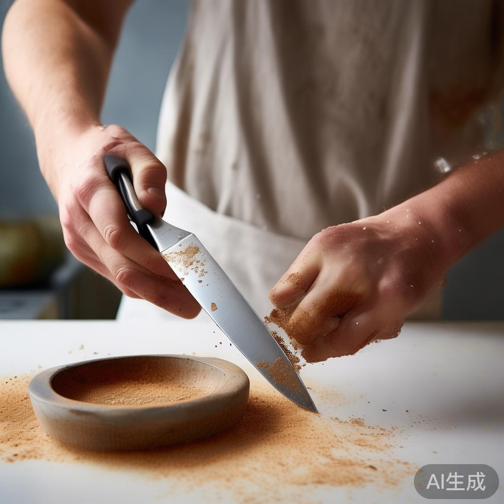 本周厨房里如何用3步快速去除刀具上的锈迹?
