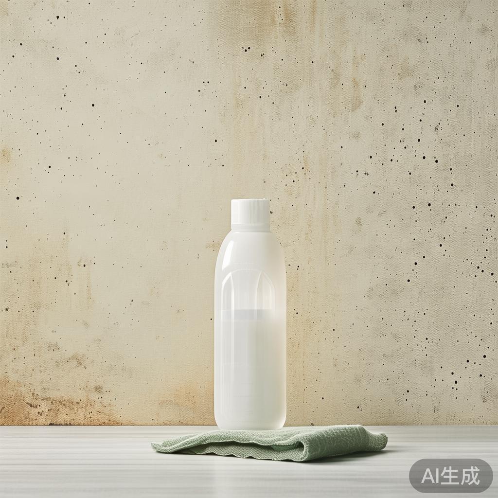 6月梅雨季墙面发霉,白醋配什么能一擦干净?