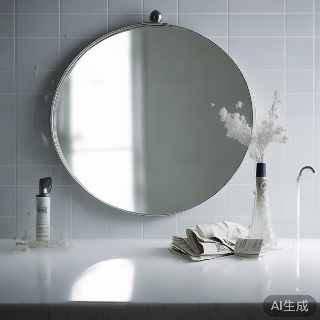 2026年7月浴室镜面水垢怎么用白醋和报纸擦到透亮?