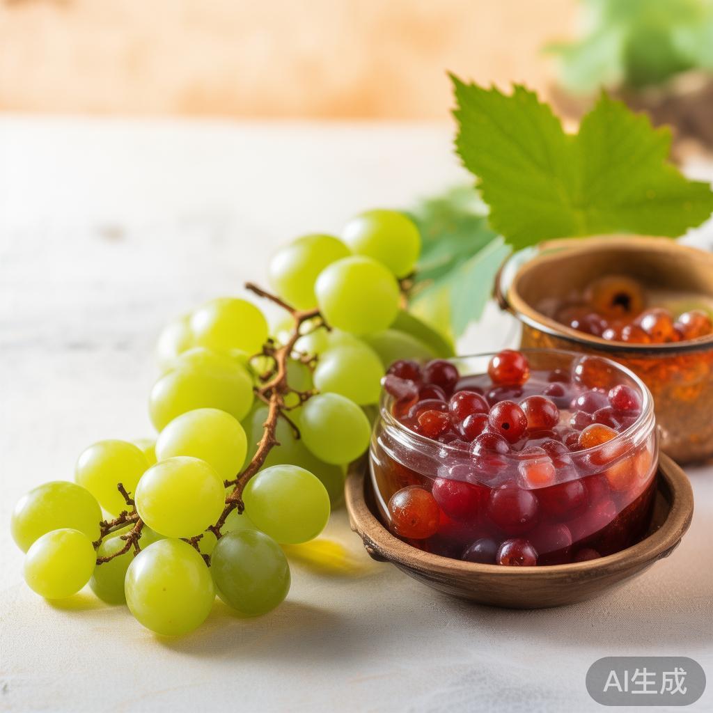 秋季自制果酱,选青提还是红提熬煮更浓郁?