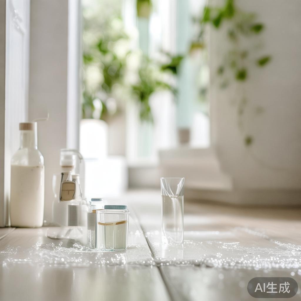 暑假孩子在家地板脏得快？教你用白醋配出安全去污液？