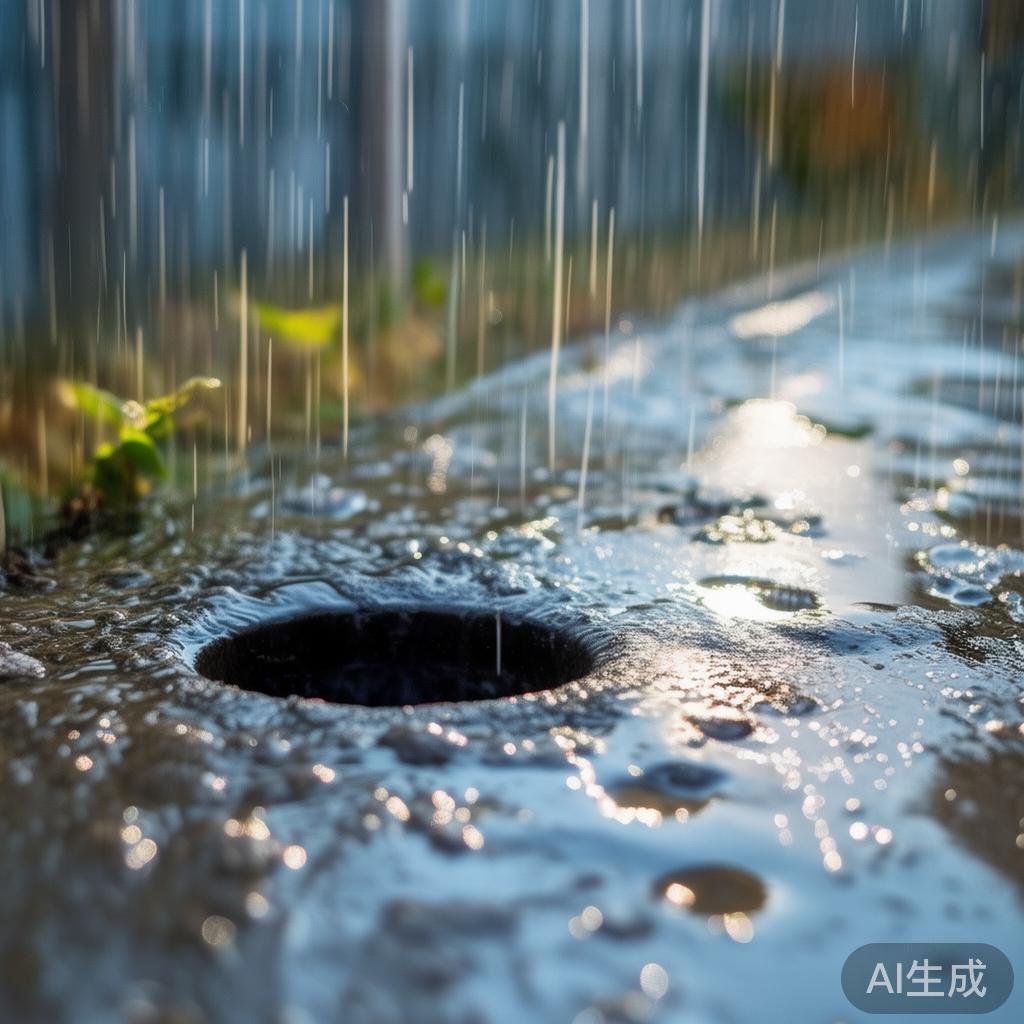 8月暴雨后阳台积水,地漏堵塞自己通要几步?