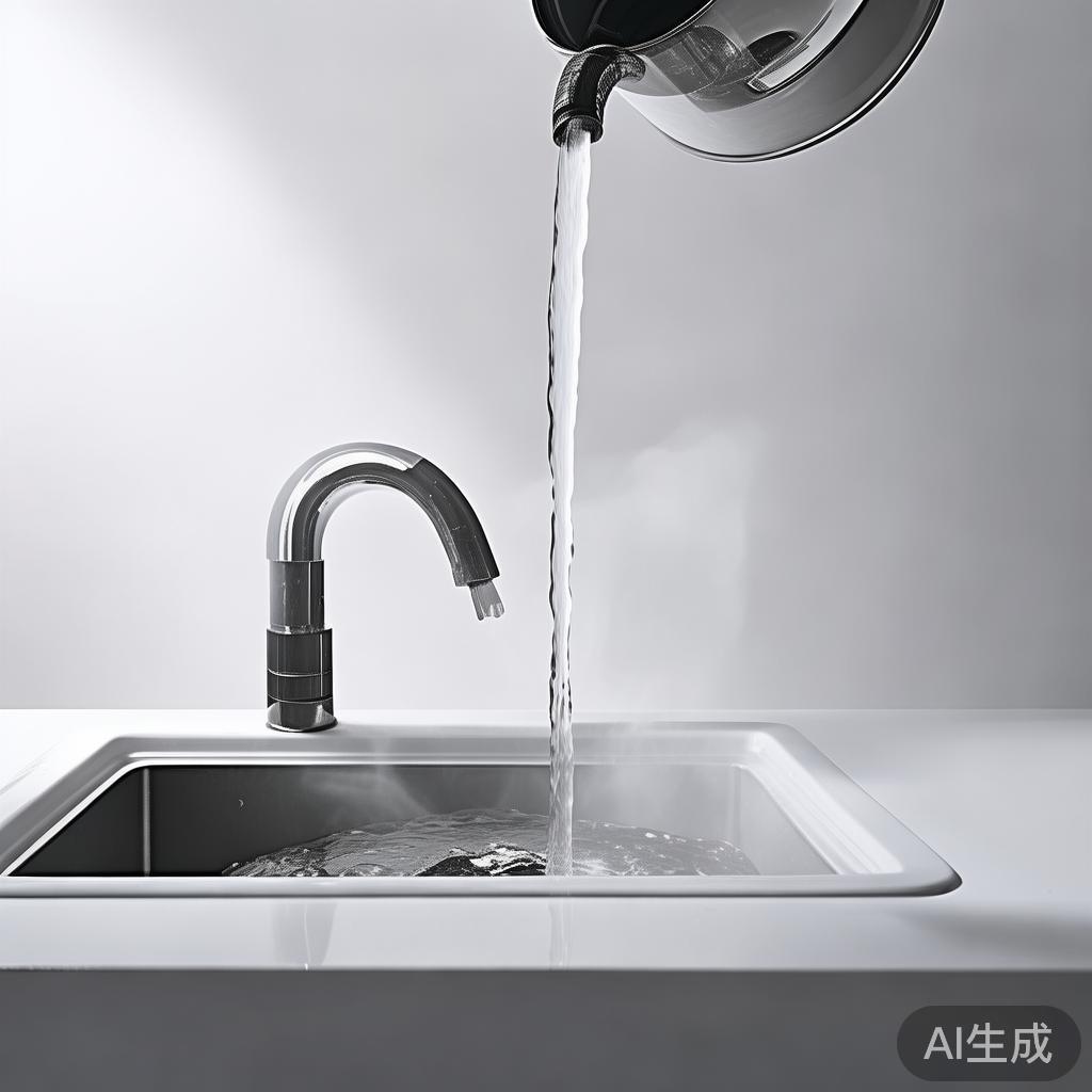 厨房下水道有异味,倒一壶开水加什么能快速疏通?