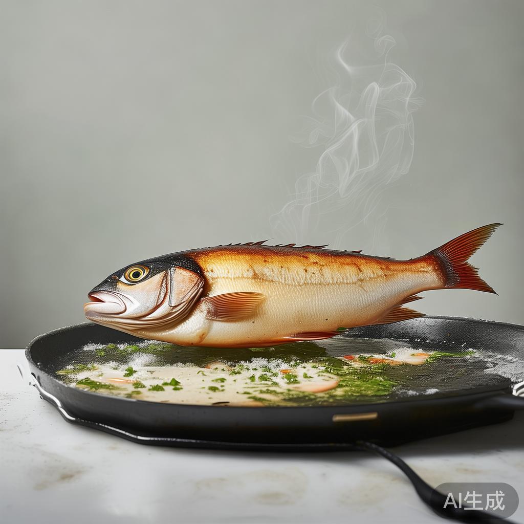 煎鱼不破皮的4个细节,第3个很多人不知道?