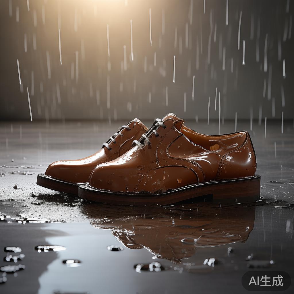 雨季皮鞋浸水发硬,晾干后涂抹凡士林还是护手霜能救回来?