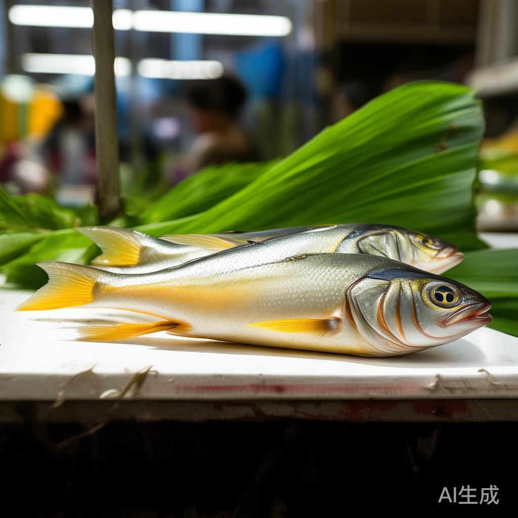 菜市场收摊前买的两斤小黄鱼，摊主教我拿冰块垫着拎回家