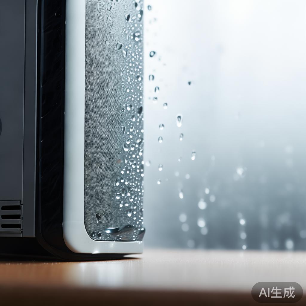 东莞回南天电脑主机里全是水珠,放了两包干燥剂才救回来
