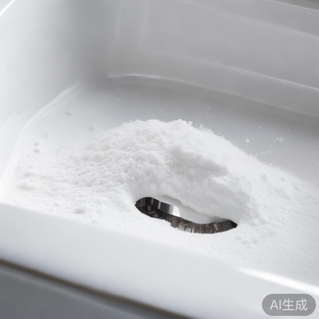 厨房水槽下水慢,倒半碗小苏打再浇热水,咕嘟几下通了