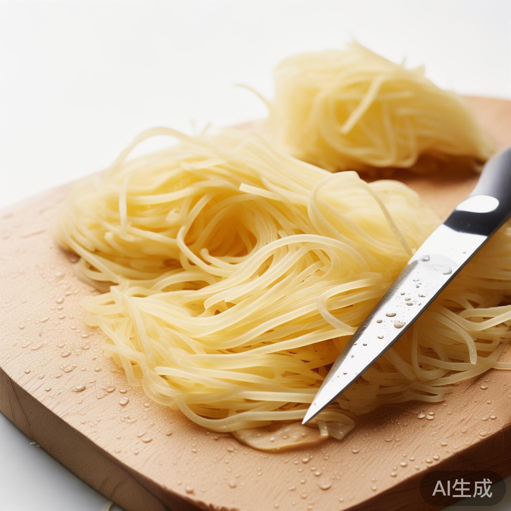 厨房新手切土豆丝总粘刀,不是刀钝,是这1步没做对
