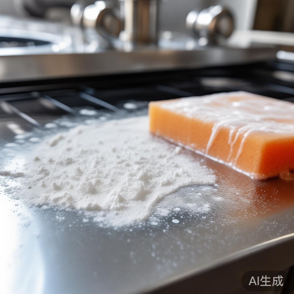 厨房油污清洁哪个好？我妈用3块钱小苏打擦完像新装的