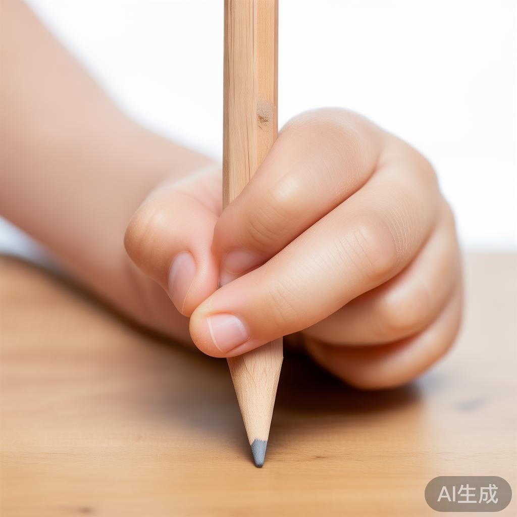 一年级写字像画画,不是不认真,是这2个手指力量没练够