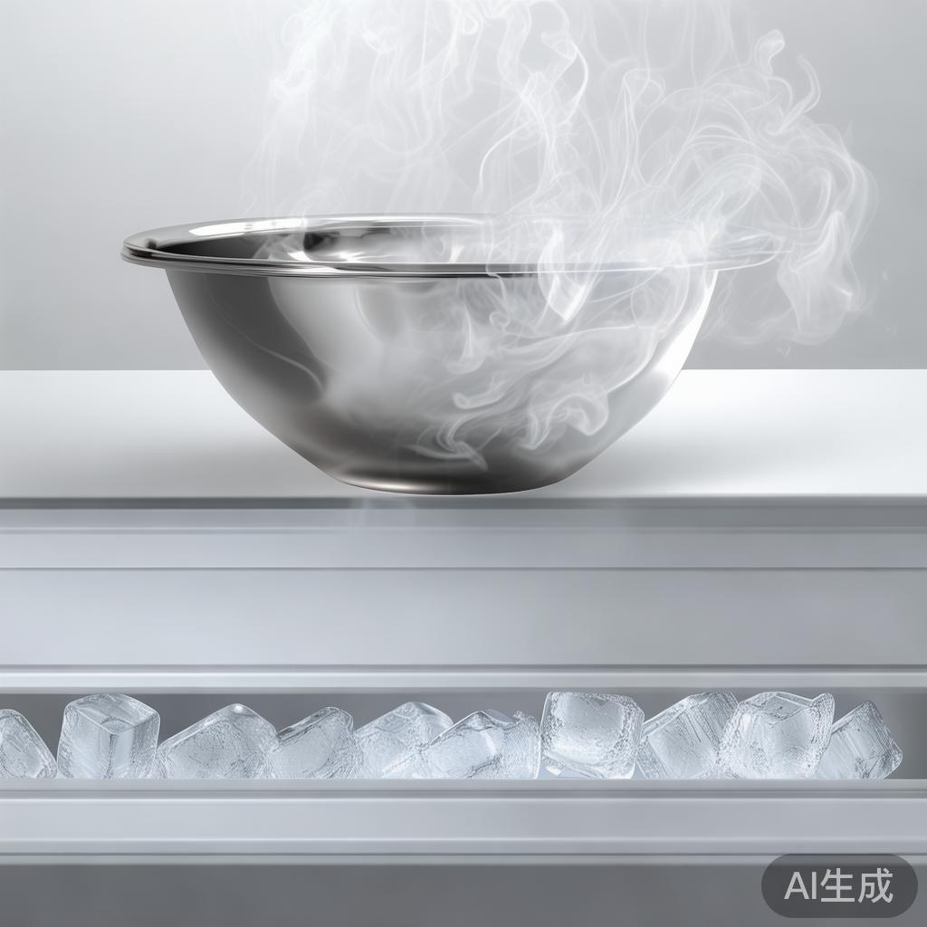 冰箱结霜太厚怎么办?断电放一碗热水,2步搞定不用铲