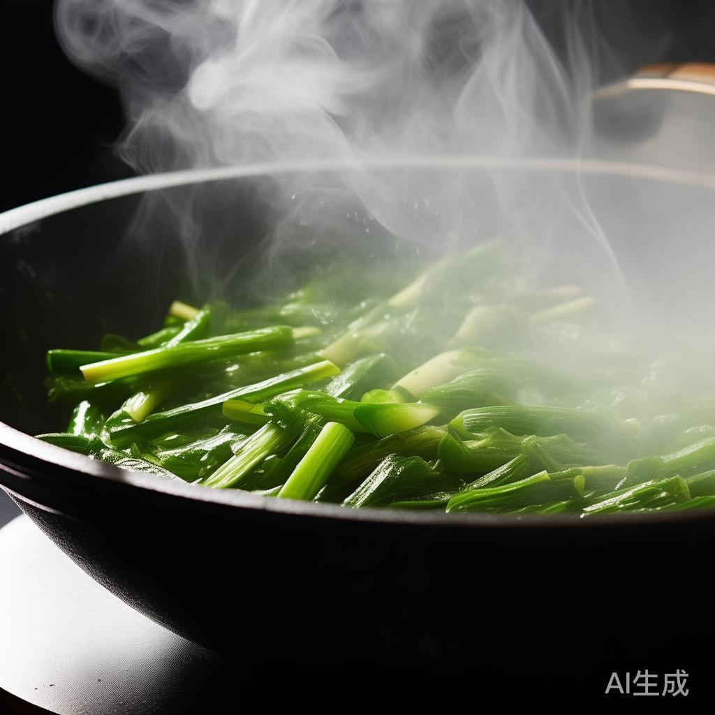 厨房新手炒青菜总是出水,不是火候问题,是这2个步骤顺序没做对