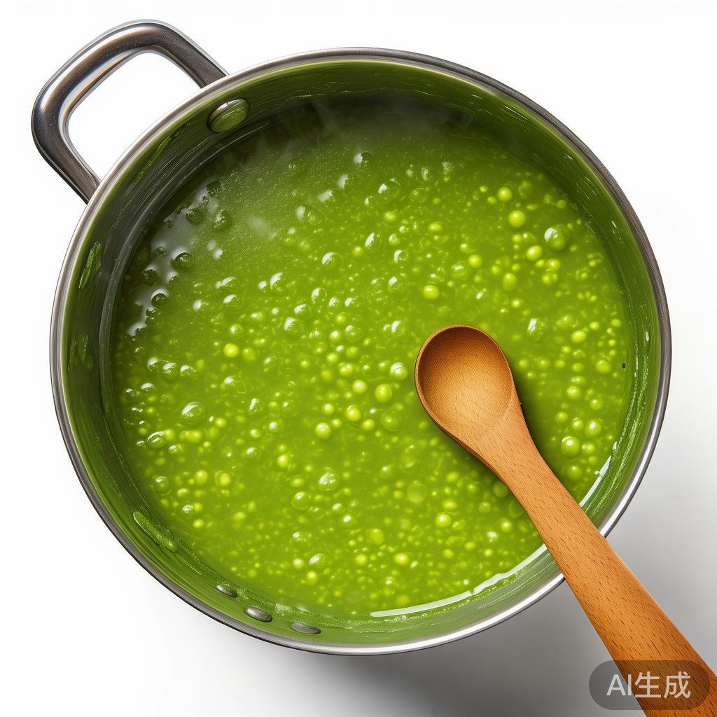为什么你煮的绿豆汤是红色？加这1样东西5分钟就变绿
