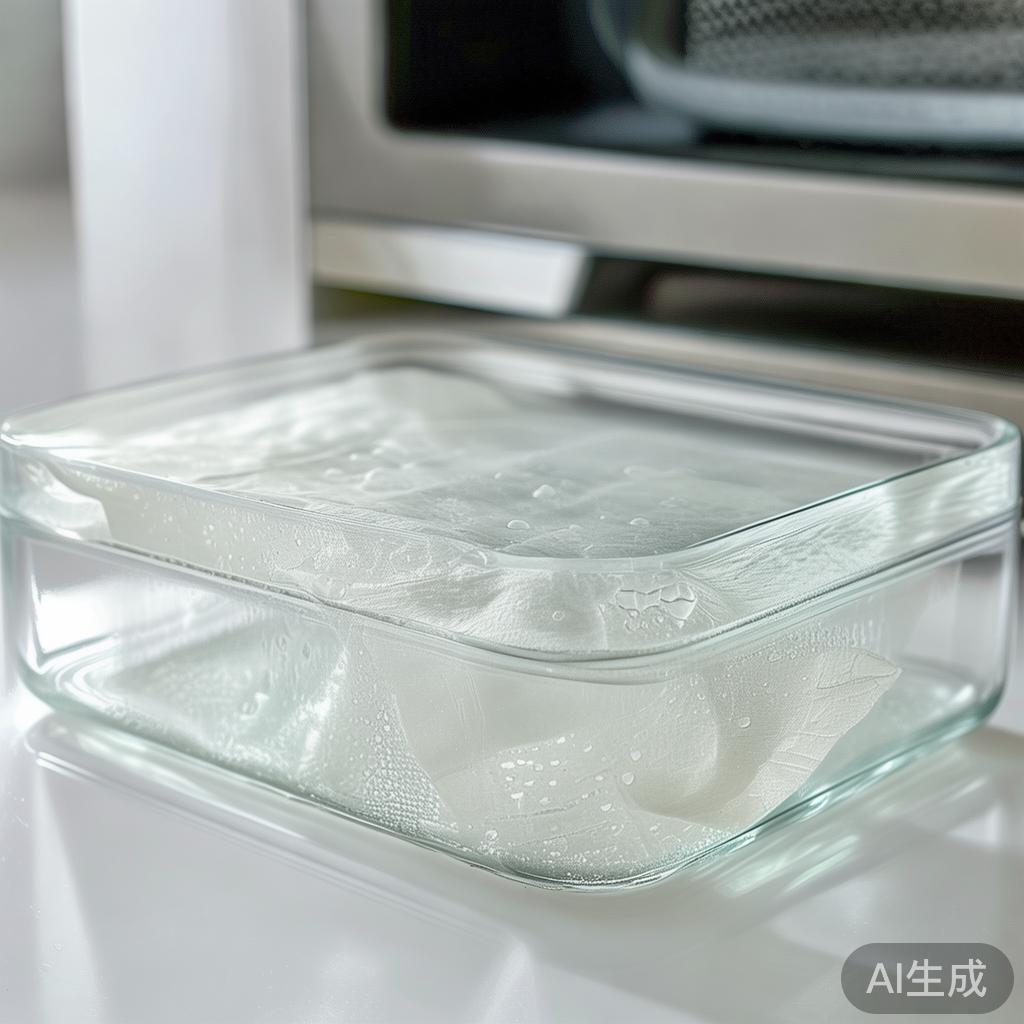 上班族带饭怎么热才不干？饭盒里放1张湿厨房纸，比微波炉盖好用