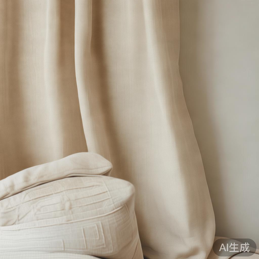 软装搭配怎么样才能不显乱，表姐教我按7:3比例配窗帘和抱枕