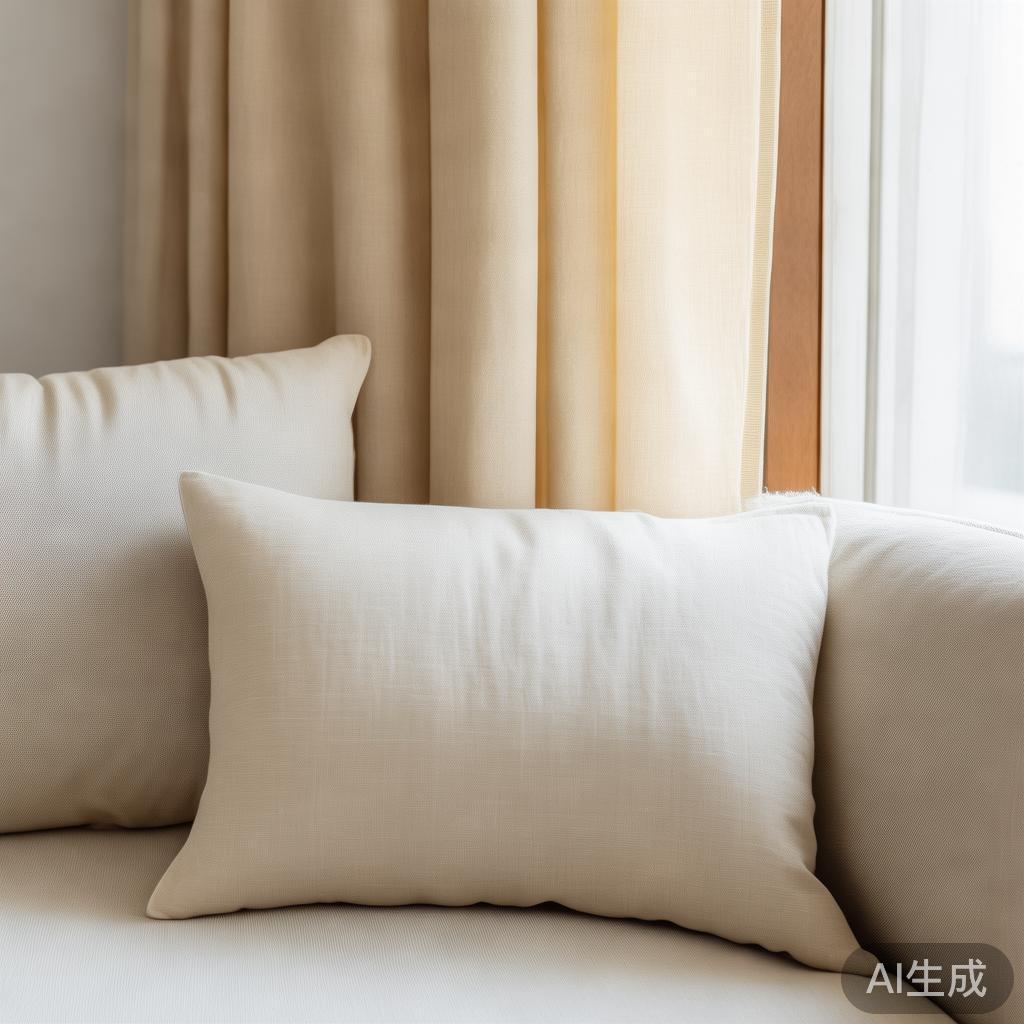 软装搭配怎么样才能不显乱，表姐教我按7:3比例配窗帘和抱枕