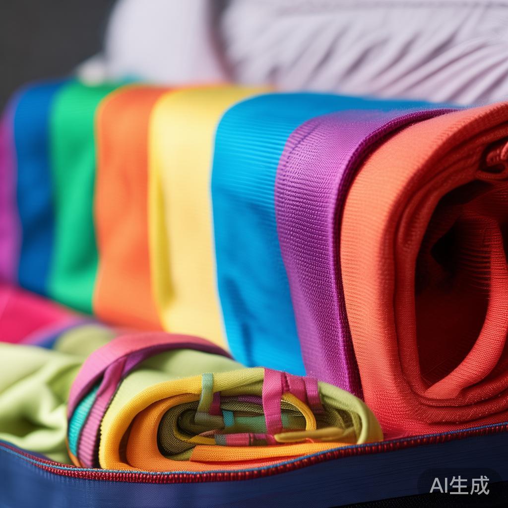 自驾游行李打包，把全家人的衣服卷起来放比叠着省一半空间