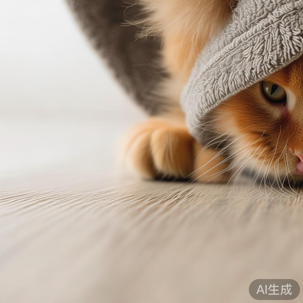 给猫剪指甲像打仗？我家这只用毛巾裹住居然老实了
