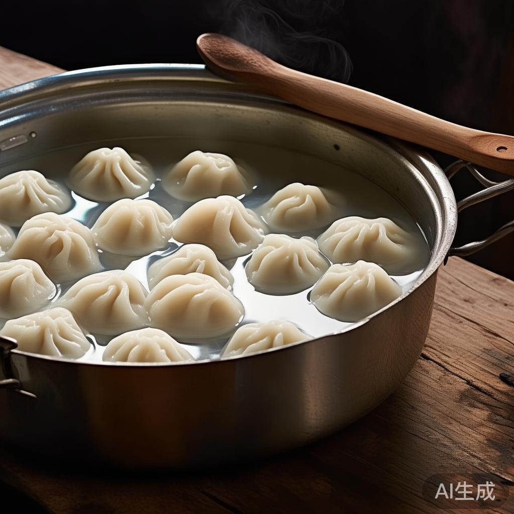 煮饺子总破皮,不是火太大,是下锅前这1步没做对