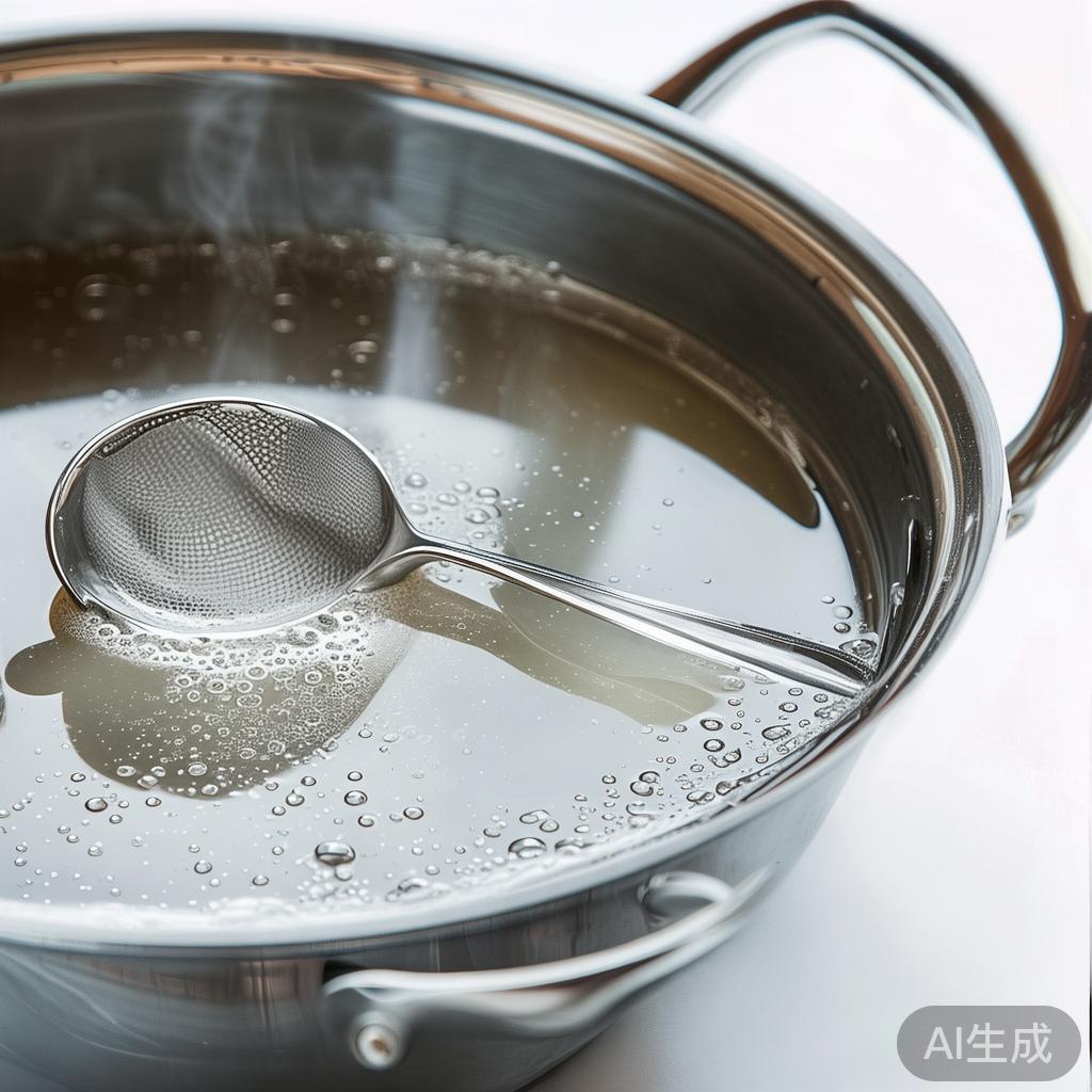 炖排骨汤上面那层沫子别急着撇,前2分钟撇掉后面汤才清