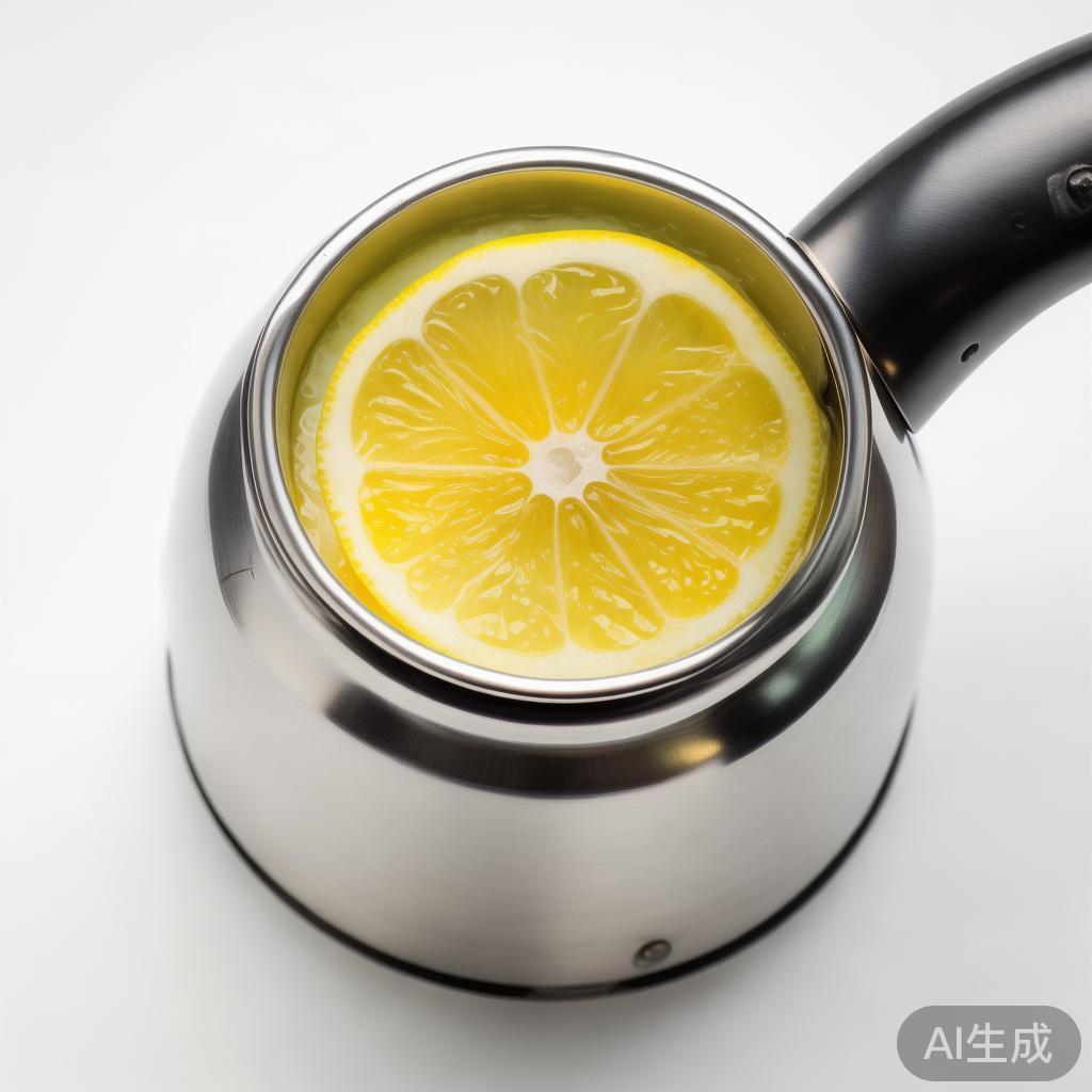 电热水壶底那层白垢,扔两片柠檬煮一遍就干净,不用钢丝球