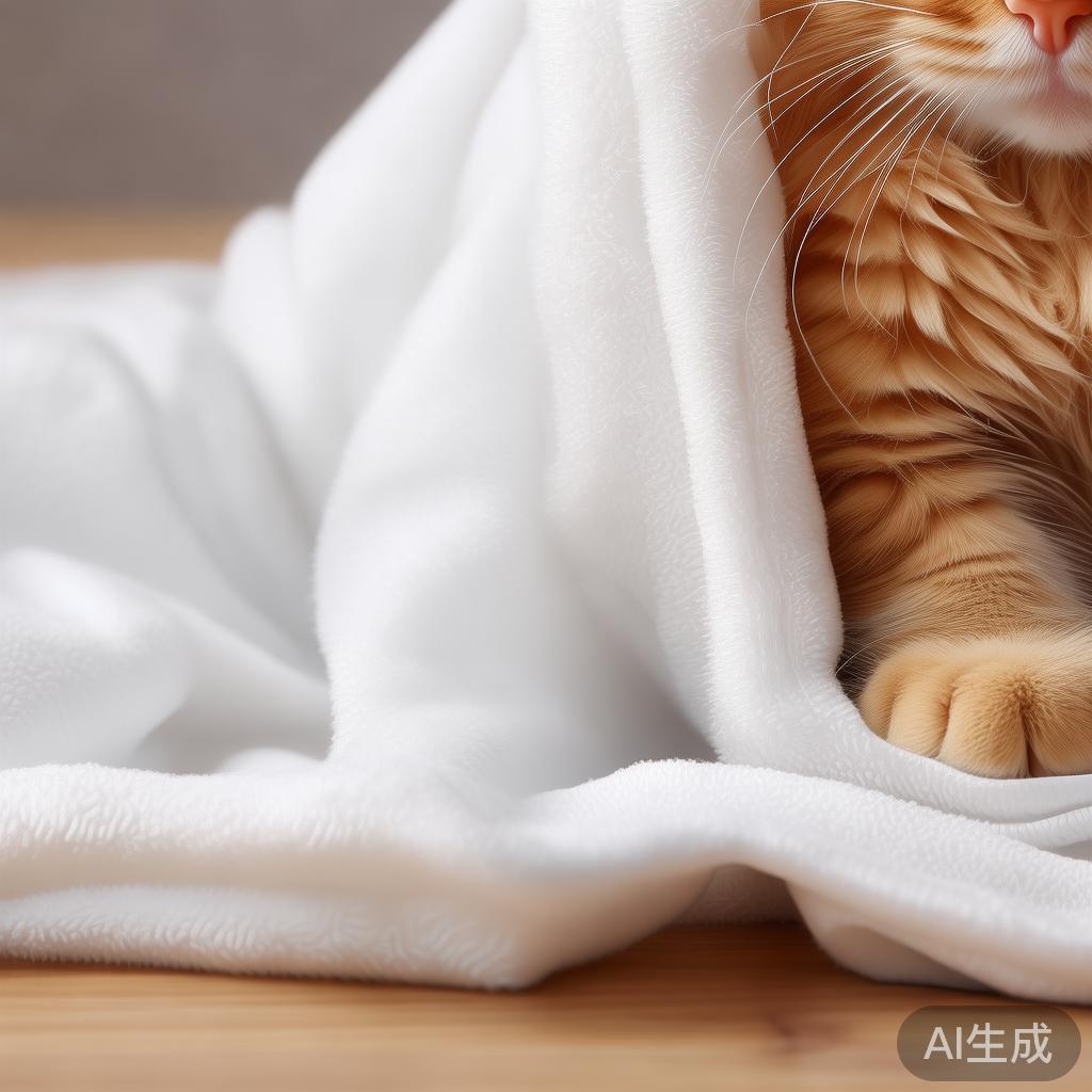 给猫剪指甲像打仗？我家这只用毛巾裹住居然老实了