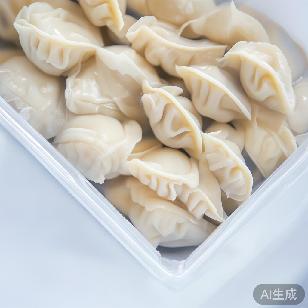 周末包了60个饺子冻起来,上班族早上2步搞定早餐